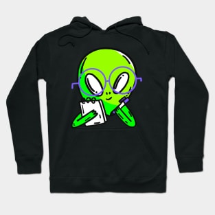 Confident Alien Space Alien Funny Alien Space Men Hoodie